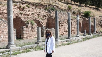 Επίσκεψη της Κ. Σακελλαροπούλου στους Δελφούς