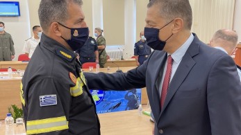 ΥΦΕΘΑ: Τη Λέσβο επισκέφθηκε ο Αλκιβιάδης Στεφανής