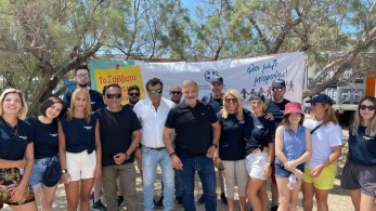 Αργοσαρωνικός: ΠΕ Αττικής-ΕΔΣΝΑ και «Όλοι Μαζί Μπορούμε» καθάρισαν τις παραλίες των νησιών