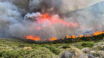 Εκκενώθηκε ο οικισμός Καγκαδαίοι στα Στύρα
