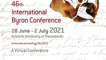 46ο Διεθνές Συνέδριο για τον Λόρδο Μπάιρον: “Wars and Words”