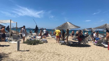 Ανεμοστρόβιλος σάρωσε τη Χαλκιδική- Δύο τραυματίες (Pic)