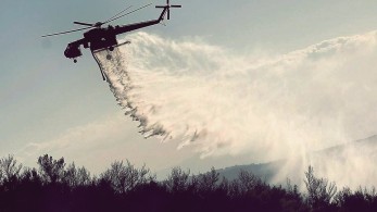 Εύβοια: Νέα φωτιά στο Βασιλικό