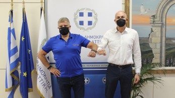 Συνάντηση Πατούλη με τον Δήμαρχο Μεταμόρφωσης: Στο επίκεντρο η ανάπτυξη της περιοχής