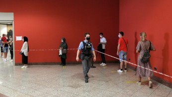 Ουρές στο Σύνταγμα για δωρεάν rapid test