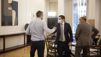 Συνάντηση του Πρωθυπουργού με τη νέα ηγεσία της Ιατρικής Σχολής ΕΚΠΑ