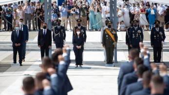 Παρουσία Παναγιωτόπουλου στην τελετή ορκωμοσίας νέων Ανθυποσμηναγών στη Σχολή Ικάρων υπό την ΠτΔ