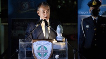 Βράβευση Παναγιωτόπουλου από την AHEPA