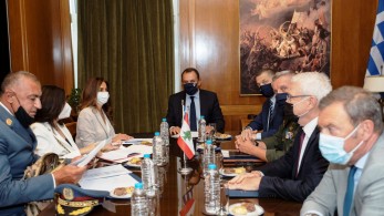 Συνάντηση Παναγιωτόπουλου με τον Λιβανέζο Ζέινα Ακάρ