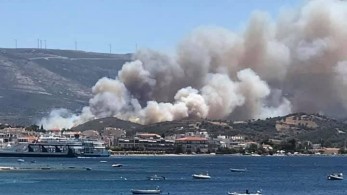 Υπό έλεγχο η πυρκαγιά στα Στύρα Ευβοίας
