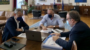 Θέματα της Θεσσαλονίκης συζήτησαν Καλαφάτης και Ζέρβας