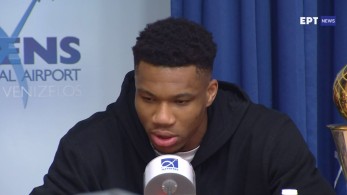 Γιάννης Αντετοκούνμπο: Είμαι δίπλα στον Ιακωβίδη