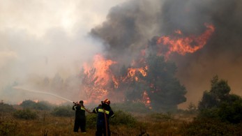 Εύβοια: Μήνυμα για εκκένωση της Λίμνης