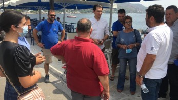 Κλιμάκιο του ΚΙΝΑΛ για δεύτερη φορά στη Βόρεια Εύβοια