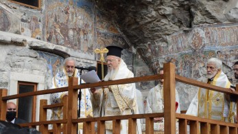 Παναγία Σουμελά: Το συγκινητικό μήνυμα του Οικουμενικού Πατριάρχη