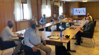 Συνάντηση Λιβανού-Μπένου για την ανασυγκρότηση της Β. Εύβοιας