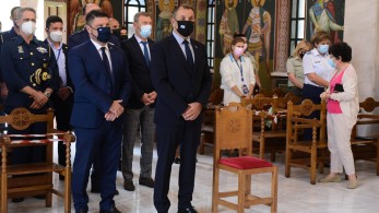 Παρουσία ΥΕΘΑ στη Λειτουργία στον Ι.Ν. Παναγίας Παντανάσσης στο Στρατόπεδο «Παπάγου»