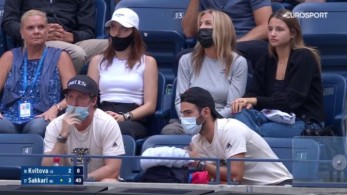 Η Μαρέβα Μητσοτάκη είδε την Σάκκαρη να προκρίνεται στους «16»