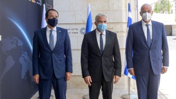 Τριμερής συνάντηση ΥΠΕΞ: Ενίσχυση της συνεργασίας Ελλάδας, Κύπρου Ισραήλ