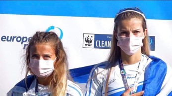 «Χρυσές» η ΟΠΑΠ Champion Ευαγγελία Αναστασιάδου και η Ευαγγελία Φράγκου –Αναδείχθηκαν πρωταθλήτριες Ευρώπης στο διπλό σκιφ
