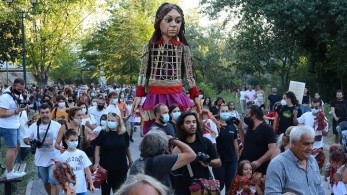 Επεισόδια κατά την έλευση της «Αμάλ» στη Λάρισα