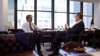 ΗΠΑ: Συνάντηση Κυρ. Μητσοτάκη – Αλ. Μπουρλά