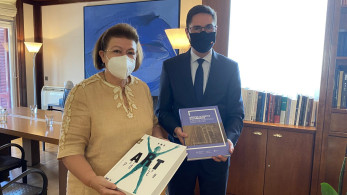 Συνάντηση της Υπουργού Πολιτισμού  με τον Πολωνό πρέσβη