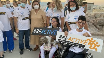 Περιπατητική δράση στην Ακρόπολη παρουσία Μενδώνη και Μαυρωτά