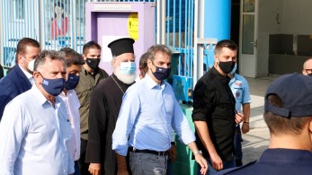 Στο Αρκαλοχώρι ο πρωθυπουργός