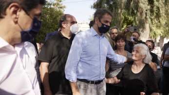 Μητσοτάκης από Κρήτη: Άμεσα 20.000 ευρώ σε όσους έχασαν τα σπίτια τους