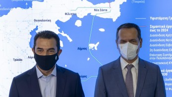 ΔΕΘ: Εγκαίνια στο περίπτερο του ΑΔΜΗΕ