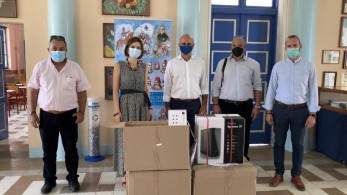 Με ΗΥ εξοπλίστηκαν σχολεία της Λέρου -Οι ευχαριστίες του δημάρχου στον Γρ. Δημητριάδη