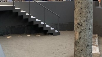 Αυτοψία Μενδώνη, Κ. Αχ. Καραμανλή στον σταθμό Αγίας Σοφίας του Μετρό Θεσσαλονίκης