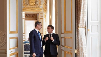 Αύριο οι δηλώσεις Μητσοτάκη – Μακρόν