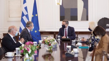 Συνάντηση Μητσοτάκη-Στεφάνου: Στήριξη της Ελλάδας για την επίτευξη λύσης στο Κυπριακό