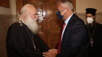 Σύμφωνο συνεργασίας Ε.Κ.Δ.Δ.Α. και Ι.Π.Ε. υπέγραψαν Ιερώνυμος και Βορίδης