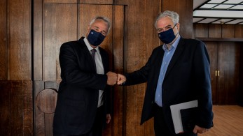 Συνάντηση Βορίδη – Στυλιανίδη για την οργάνωση και λειτουργία του Υπουργείου Κλιματικής Κρίσης και Πολιτικής Προστασίας