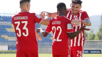 Super League 1: «Ψεκάστε, σκουπίστε, τελειώσατε» ο Ολυμπιακός στην Τρίπολη