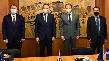 Με τον Σλοβάκο ομόλογό του συναντήθηκε ο Σπήλιος Λιβανός