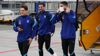 Έφτασε στην Σουηδία η Εθνική