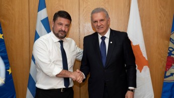 Συνάντηση Νίκου Χαρδαλιά με τον Φώτη Φωτίου