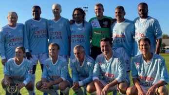 Ο Μακρόν έπαιξε ποδόσφαιρο μαζί με τον Καρεμπέ και σκόραρε