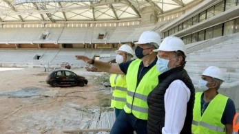 Διαψεύδει ο Πατούλης διακοπή στα έργα υπογειοποίησης στο νέο γήπεδο της ΑΕΚ-Eπικοινωνία με Μελισσανίδη