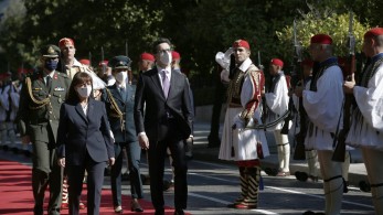 Σακελλαροπούλου: Κρίσιμη η πλήρης, συνεπής και με καλή πίστη εφαρμογή της Συμφωνίας των Πρεσπών