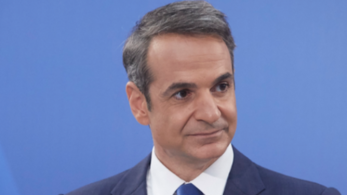 Ο Μητσοτάκης στο Ίδρυμα «Κωνσταντίνος Γ. Καραμανλής»
