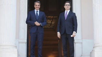 Μητσοτάκης σε Πενταρόφσκι: Στήριξη της Ελλάδας στην ενταξιακή πορεία της Βόρειας Μακεδονίας
