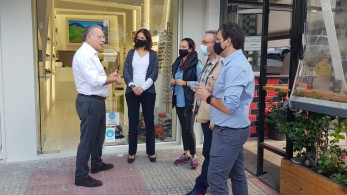 Επίσκεψη Κουμουτσάκου στο Γαλάτσι: Με τους Πολίτες για τους Πολίτες