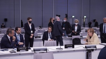 Συζητήσεις Μητσοτάκη με αρχηγούς κρατών