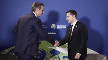 Συνάντηση Μητσοτάκη-Ζελένσκι- Πρόσκληση για επίσκεψη στην Ουκρανία