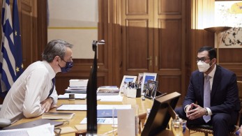 Μητσοτάκης: Πρόσκληση στον διάδοχο του θρόνου του ‘Αμπου Ντάμπι να επισκεφθεί τη χώρα μας Μητσοτάκης: Πρόσκληση στον διάδοχο του θρόνου του ‘Αμπου Ντάμπι να επισκεφθεί τη χώρα μας